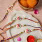 Sacred Multicolor OM Symbol Rakhi
