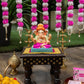8INCH Eco-Friendly Dagdusheth Pagdi Ganapati | Plant-A-Ganesha
