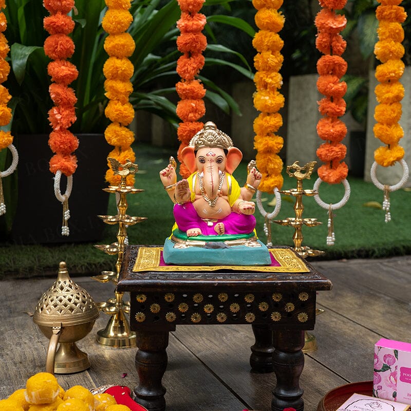 8INCH Eco-Friendly Heramba Ganpati | Plant-A-Ganesha