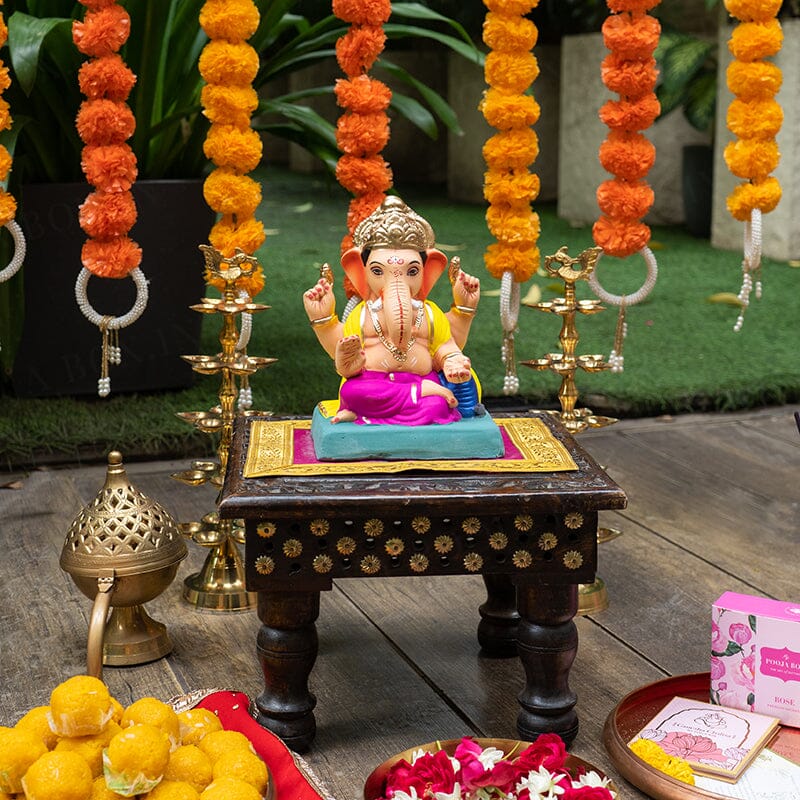 8INCH Eco-Friendly Shivrekar Ganpati | Plant-A-Ganesha