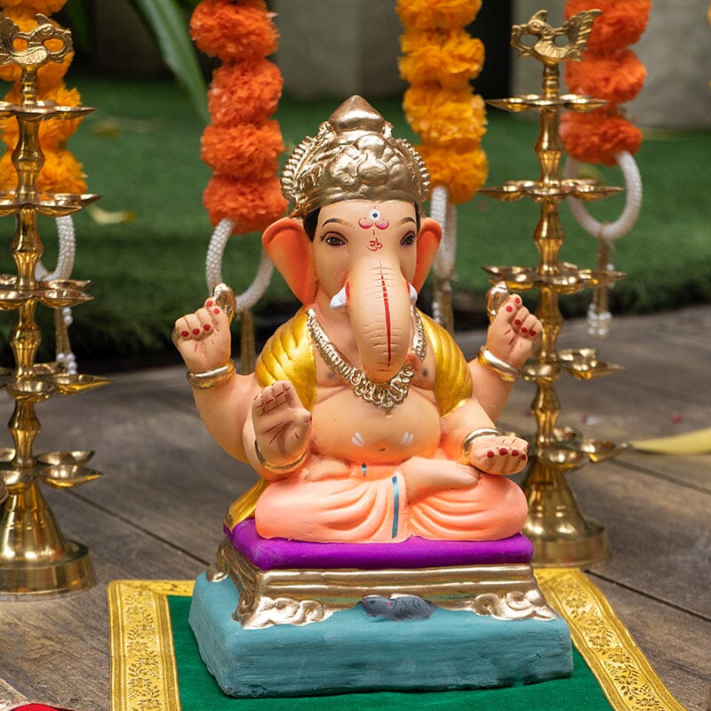 1FEET Eco-Friendly Sumukha Ganpati | Plant-A-Ganesha