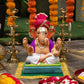 1FEET Eco-Friendly Dagdu Seth Pagdi Ganpati | Plant-A-Ganesha