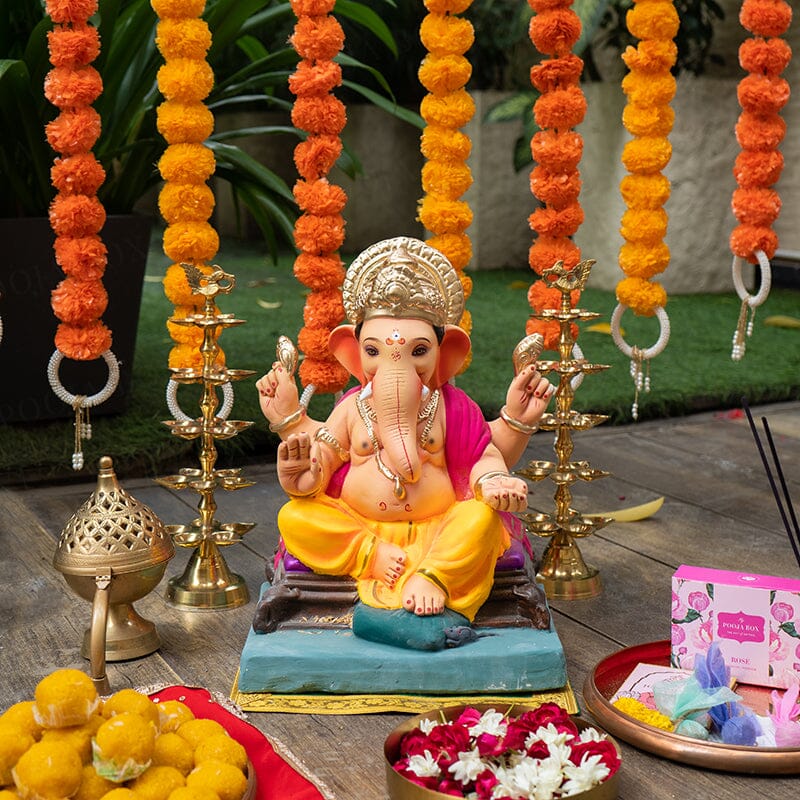 1.2FEET Eco-Friendly Gaurik Ganpati | Plant-A-Ganesha