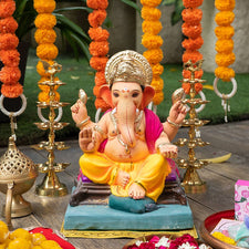 1.2FEET Eco-Friendly Gaurik Ganpati | Plant-A-Ganesha