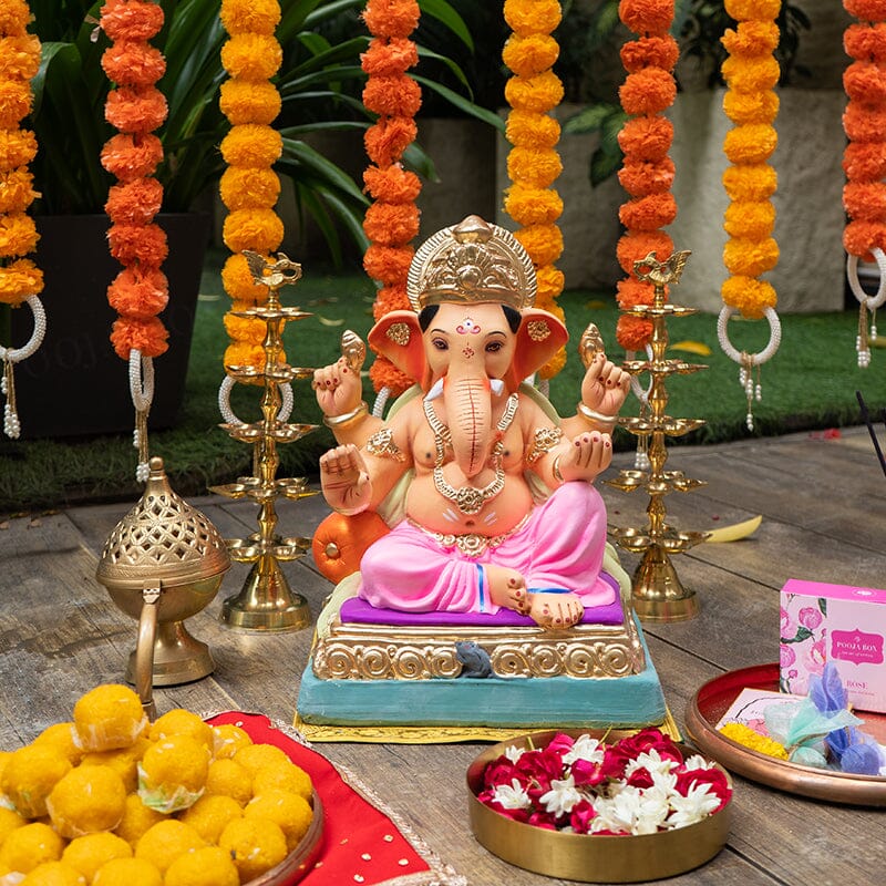 1.2FEET Eco-Friendly Vignaharta Ganpati | Plant-A-Ganesha