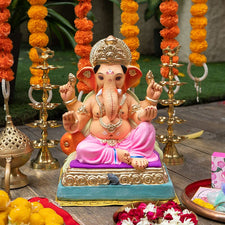 1.2FEET Eco-Friendly Vignaharta Ganpati | Plant-A-Ganesha