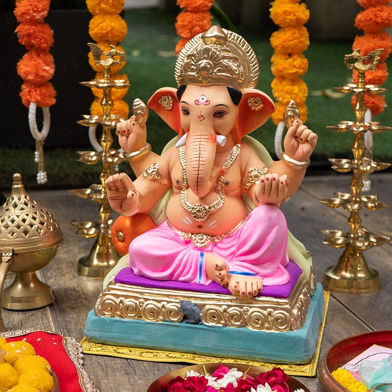 1.2FEET Eco-Friendly Vignaharta Ganpati | Plant-A-Ganesha