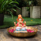 1.2FEET Eco-Friendly Dagdu Seth Feta Ganpati | Plant-A-Ganesha
