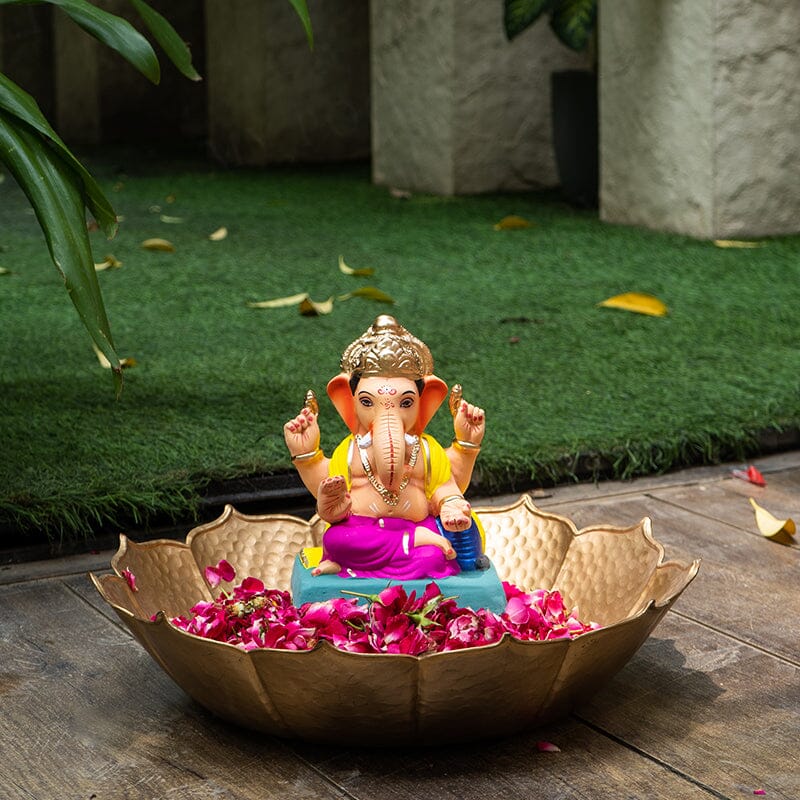 8INCH Eco-Friendly Shivrekar Ganpati | Plant-A-Ganesha