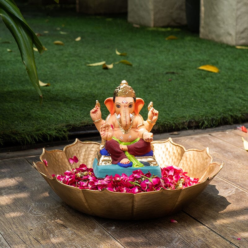 8INCH Eco-Friendly Siddhi Vinayak Ganpati | Plant-A-Ganesha