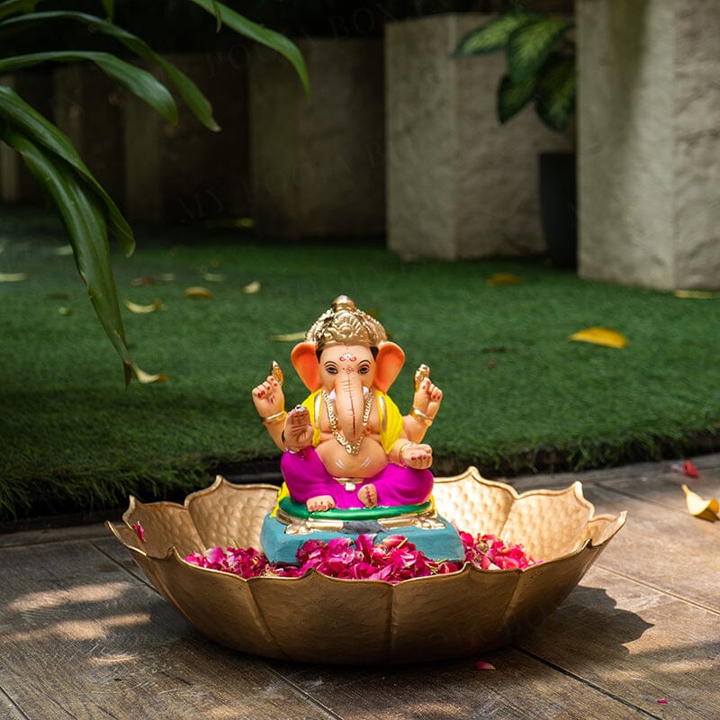 8INCH Eco-Friendly Heramba Ganpati | Plant-A-Ganesha