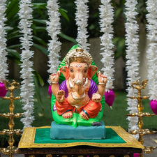 10INCH Eco-Friendly Namasthetu Ganpati | Plant-A-Ganesha