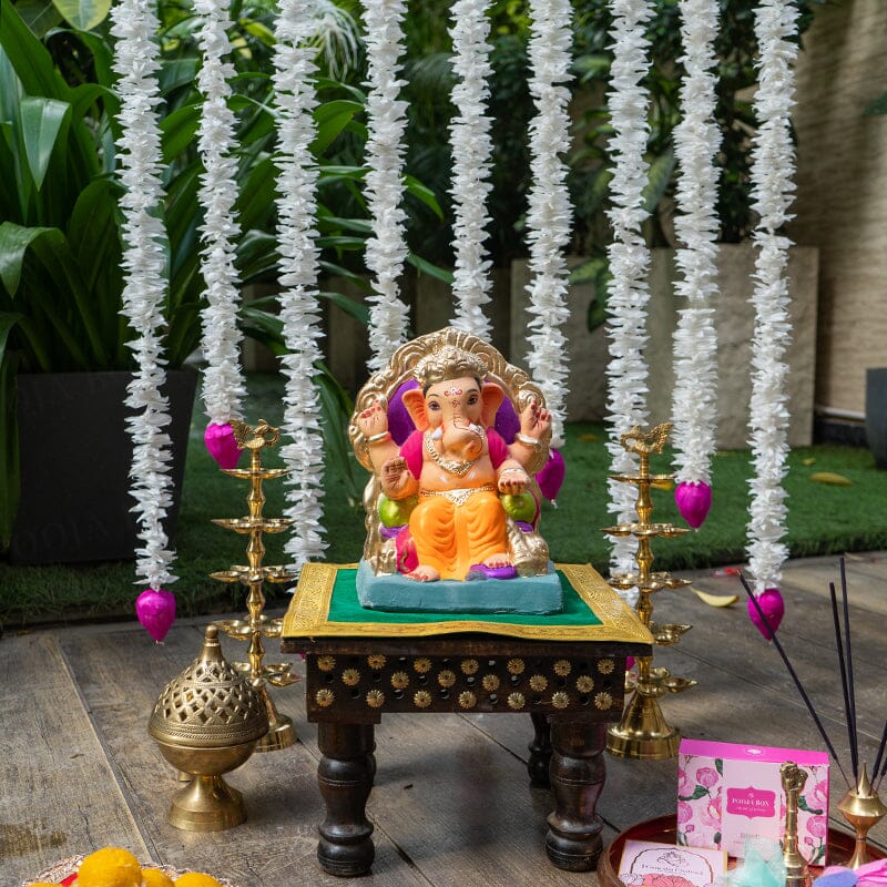 10INCH Eco-Friendly Lalbaugcha Raja Ganpati | Plant-A-Ganesha