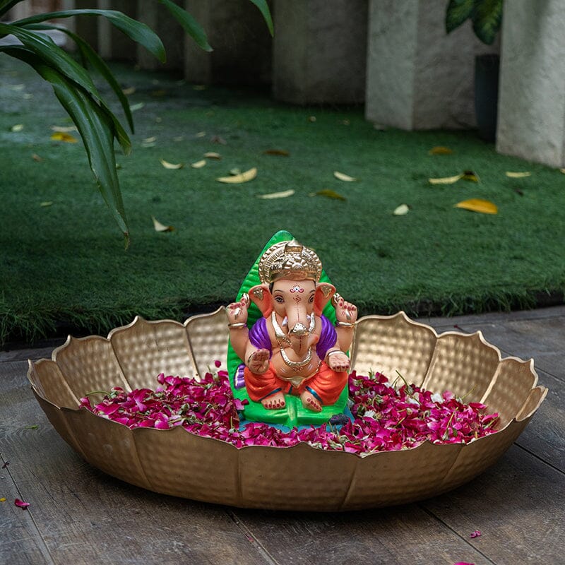10INCH Eco-Friendly Namasthetu Ganpati | Plant-A-Ganesha
