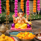 1.2FEET Eco-Friendly Gajavakra Ganapati | Plant-A-Ganesha