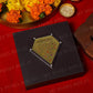 Gold Foil Ram Lalla and Paduka Pooja Box
