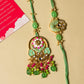 rakhi for brother and bhabhi both in green colour.