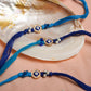 Intricate Diamond Studded Evil Eye Rakhi