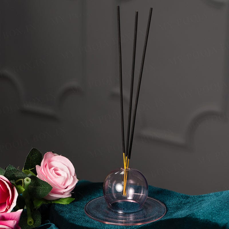 Unique Glass Incense Holder