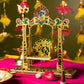 Krishna Vishram Meenakari Jhula