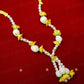 Adjustable Yellow Rose And Jasmine Garland