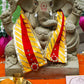 Yellow Red Colour Patka/Dupatta  - 55cm.