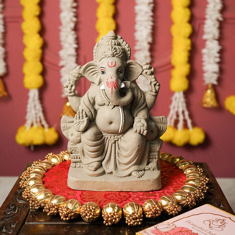 8INCH Mahodara Eco-Friendly Ganpati | Plant-A-Ganesha