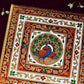 Pecock Meenakari Pooja Chowki