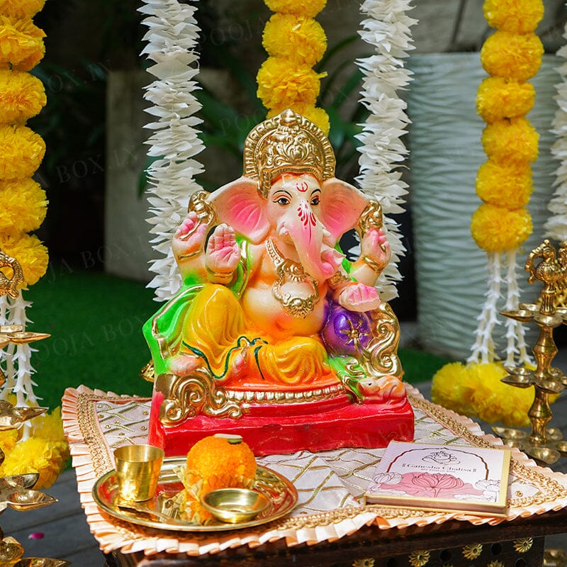 10INCH Siddhidhata Eco-Friendly Ganpati | Plant-A-Ganesha