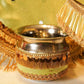 Green Tassles Mirror Karwa Chauth Thali Set