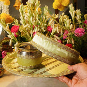 Mehendi Green Karwa Chauth Thali Set