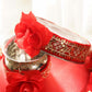 Lovely Red Roses Karwa Chauth Thali Set