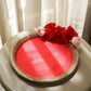 Lovely Red Roses Karwa Chauth Thali Set
