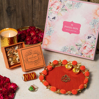 Colorful Decorated Bhai Dooj Box