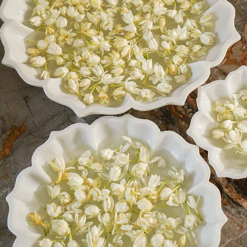 Marble Flower Urli