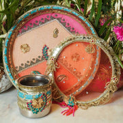 Anokhi Colorful Karwa Chauth Thali Set