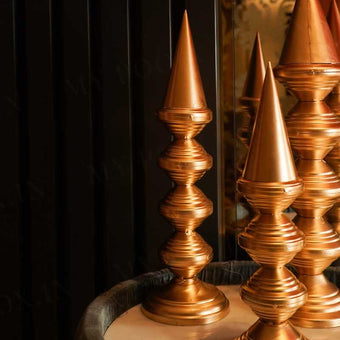 Majestic Cone Pillar Decoration Stands