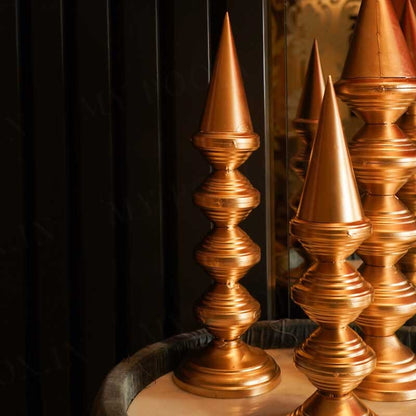 Majestic Cone Pillar Decoration Stands