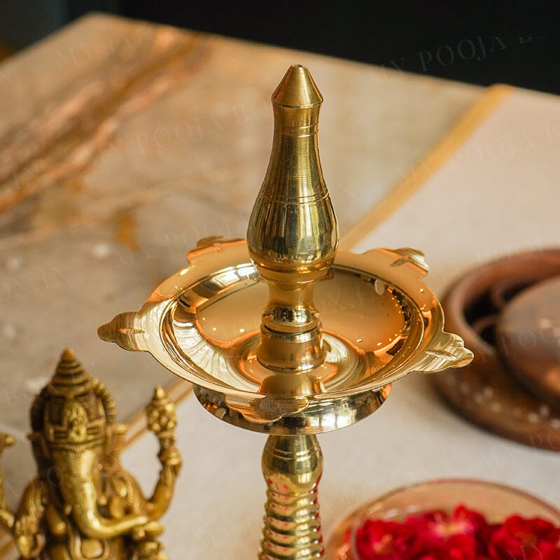Traditional Deepak Oil Lamp (Brass)