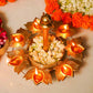 Astounding Layer Lotus Diya Urli Stand