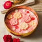 Jasmine Floral Wax Candle Urli (Gold)