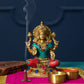 Antique Goddess Brass Laxmi idol
