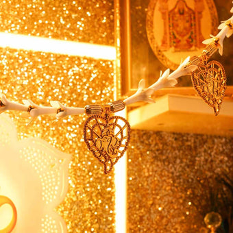 Ganpati Mandir Hanging Toran/ Bandhanwar