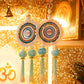 Festive Blue Shubh Labh Door Hanging