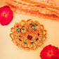 Golden Scallop Roli Akshat Mini Platter