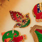 Festive Elephant Acrylic Rangoli Set