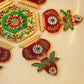 Festive Red Kalash Acrylic Rangoli Set