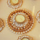 Festive Lilac Decorative Diya Set of 5