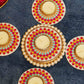 Festive Colorful Decorative Diya Set of 5