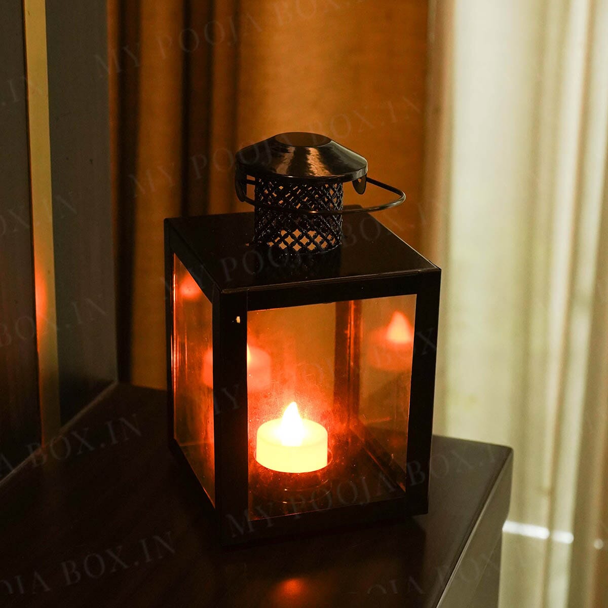 Elegant Glass Home Decor Lantern
